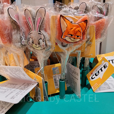 上海ディズニーズートピアグッズ：シュガーキャンディ