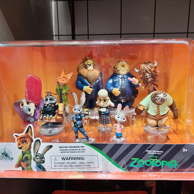 上海ディズニーズートピアグッズ：ズートピアフィギュア
