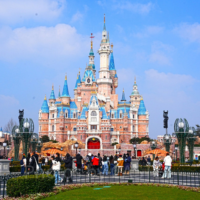 上海ディズニーランド：エンチャンテッド・ストーリーブック・キャッスル