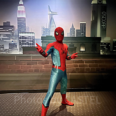 上海ディズニーのマーベルエリア「マーベルユニバース」:スパイダーマンに会える
