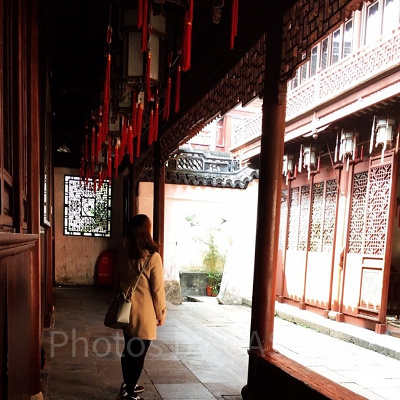 上海の観光地豫園