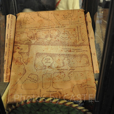 ハリー・ポッターに登場する「忍びの地図」／USJ