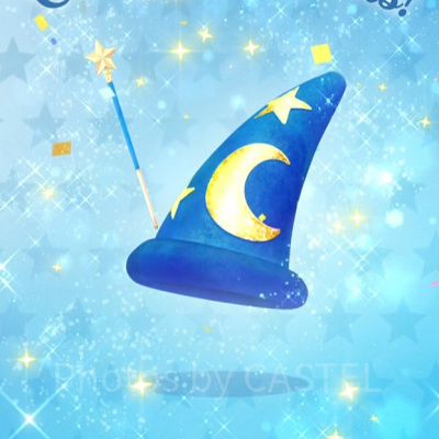 アプリでのショー抽選当選画面