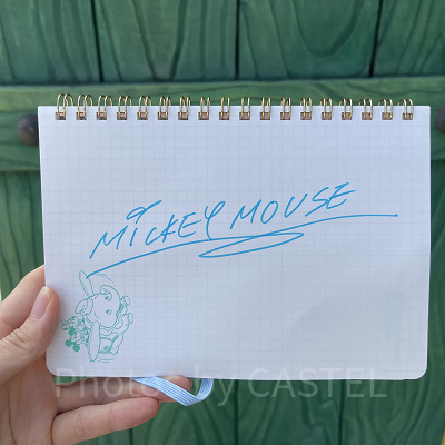 ミッキーからもらったサイン