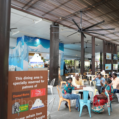 シンガポール動物園：フードコート