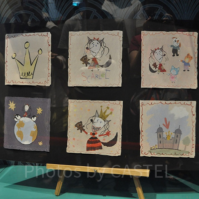 シングオンツアー館内の装飾／USJ