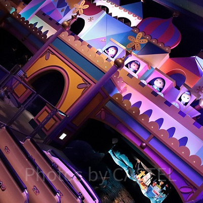 イッツ・ア・スモールワールドの6つのエリア