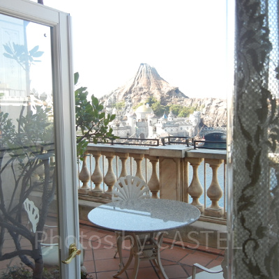 ミラコスタでゆっくりルームサービス