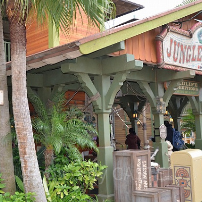 ジャングルクルーズ横の喫煙所
