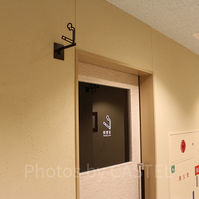 1階ロビー奥にある喫煙室