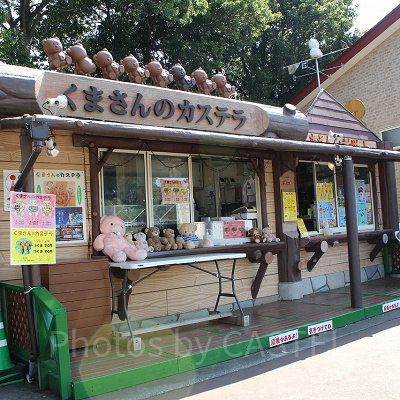 おやつタイムは「くまさんのカステラ」で