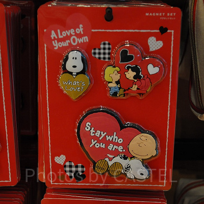 スヌーピー「A Love of Your Own」マグネットセット