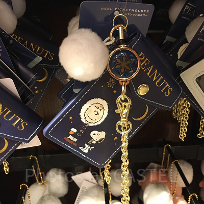 スヌーピーとチャーリーブラウンのチケットホルダー