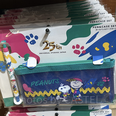 スヌーピーボールペン＆ペンケースセット