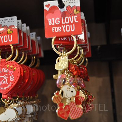 スヌーピー「BIG LOVE FOR YOU」キーチェーン