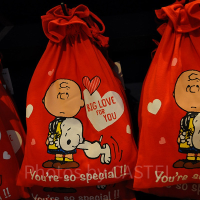 スヌーピー「BIG LOVE FOR YOU」ルームウエア（外袋）