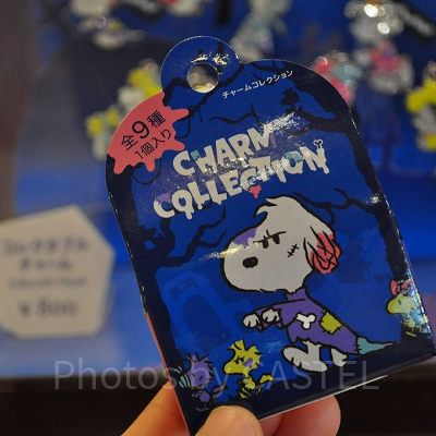 スヌーピーのコレクタブルチャームのパッケージ