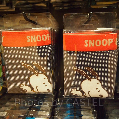 スヌーピードット柄パンツ