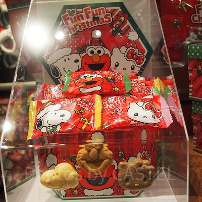 スヌーピー・エルモ・キティカステラやき
