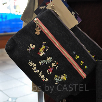 スヌーピーの刺繍入りポーチ