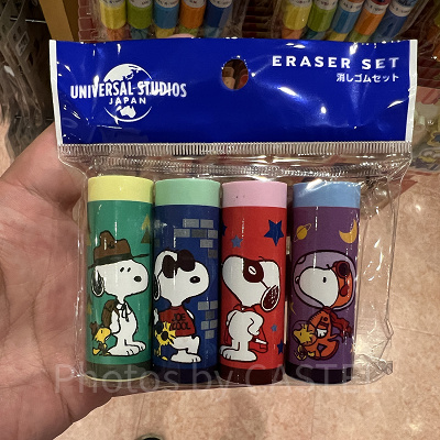 スヌーピー消しゴムセット