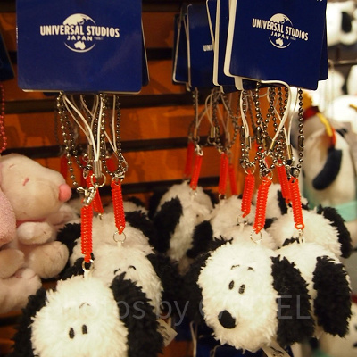 スヌーピーふわふわマスコットキーホルダー