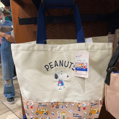 スヌーピーグッズ：トートバック