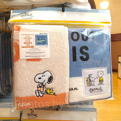 スヌーピーのハンドタオルセット