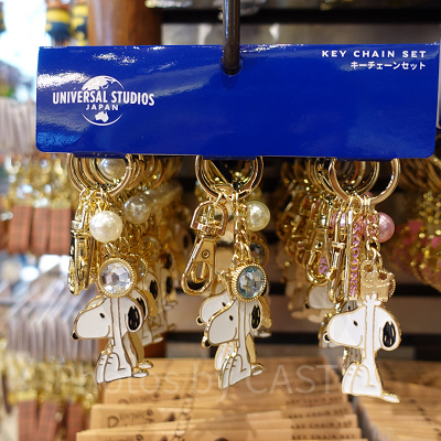 スヌーピーキーチェーンセット(キラキラ)