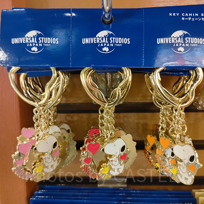 スヌーピーキーチェーンセット(ゴールド)