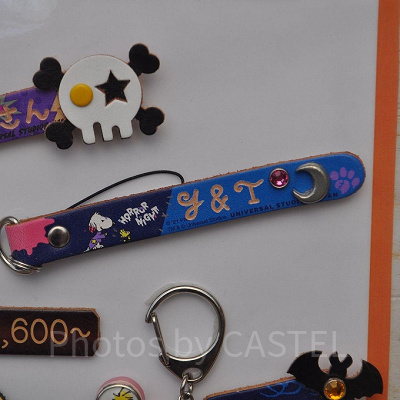 スヌーピーのレザートリーティ（ストラップ）