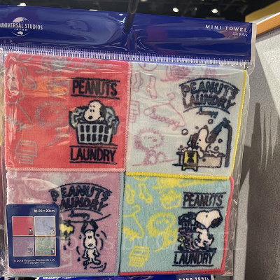 スヌーピーミニタオルセット