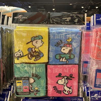 スヌーピーミニタオルセット