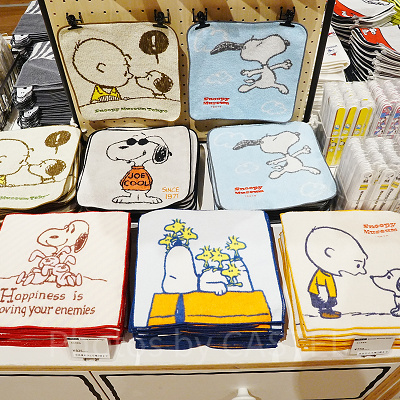 スヌーピーミュージアムグッズ/ミニタオル