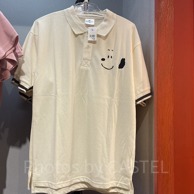 スヌーピーのポロシャツ