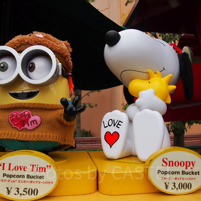 スヌーピーのポップコーンバケツ