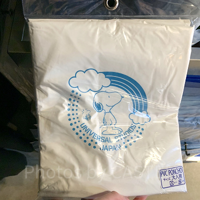 スヌーピーレインポンチョ