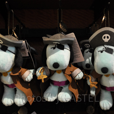 スヌーピー「SNOOPY HALLOWEEN」海賊スヌーピーのキーチェーン