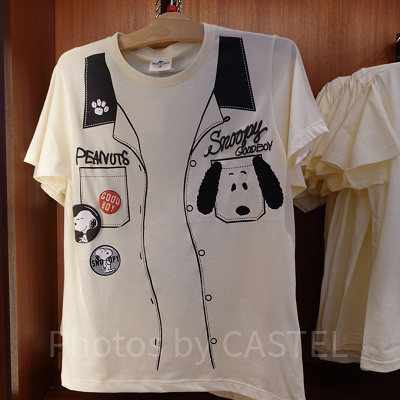 スヌーピーのTシャツ