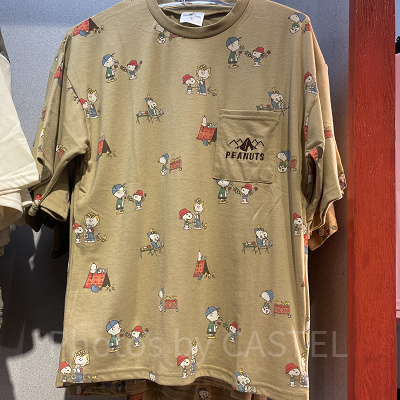 スヌーピーのTシャツ