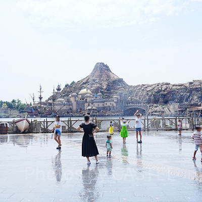 “びしょ濡れ”ハーバースプラッシュ