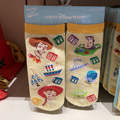 ソックスセット（22-25）（トイ・ストーリー×東京ディズニーリゾートグッズ）
