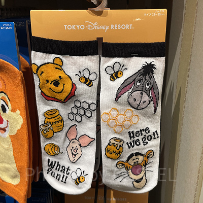 ソックスセット ホワイト（くまのプーさんべスティーズグッズ）