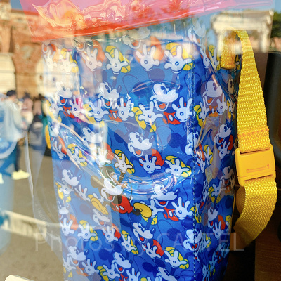 スーベニアポップコーンケース（総柄ミッキー）