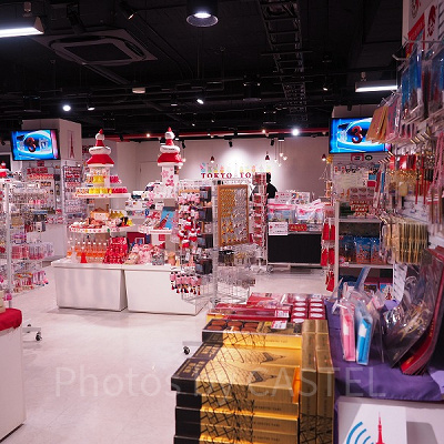 お土産ショップ「TOKYO TOWER OFFICIAL SHOP GALAXY」
