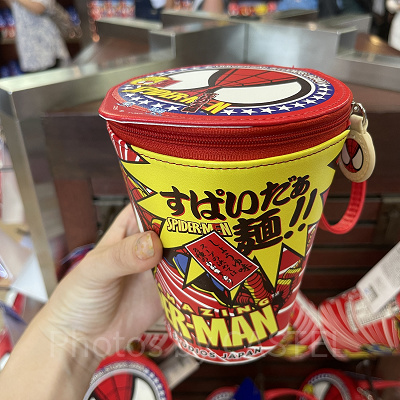 すぱいだぁ麺ポーチ（スパイダーマンファイナルグッズ）