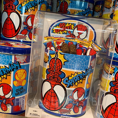 スパイダーマンクランチチョコレート