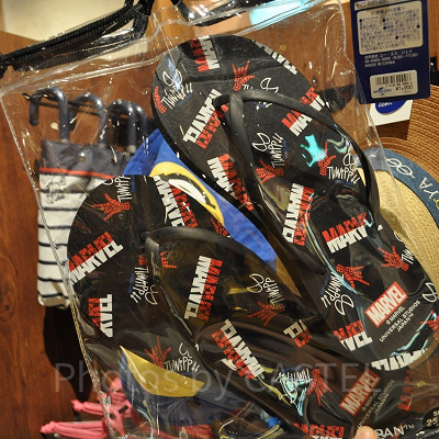 スパイダーマンマーベルサンダル