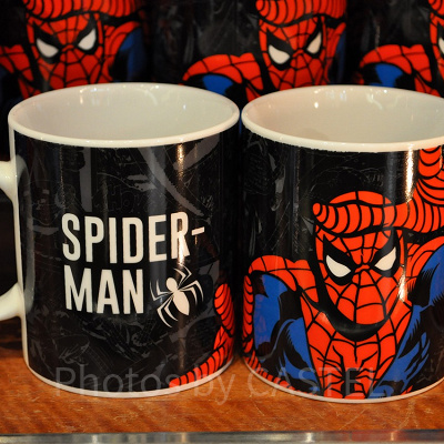 Disney - スパイダーマン USJ マグカップ USJ スパイダーマン SPIDERMAN THE RIDE 蓋付き マグカップ