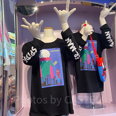 スパイダーマンコーデ